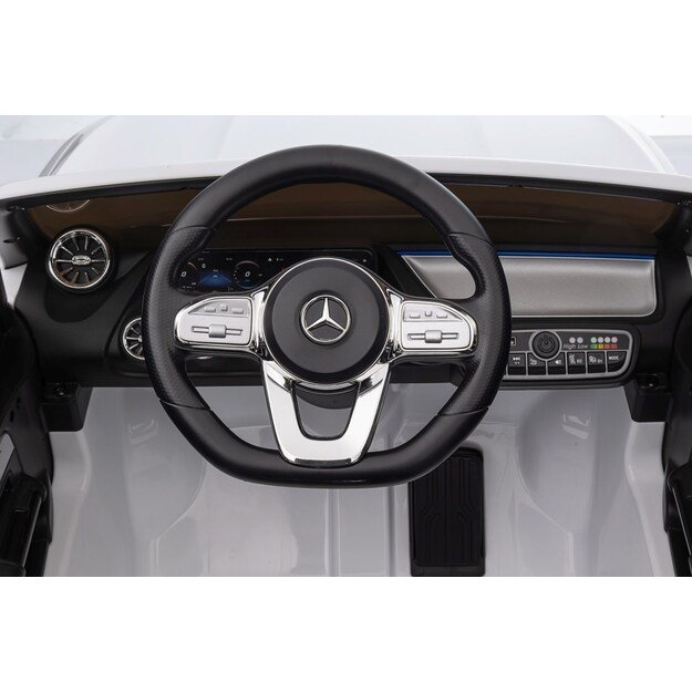 Vienvietis elektrinis džipas vaikams Mercedes Benz EQA 250, baltas