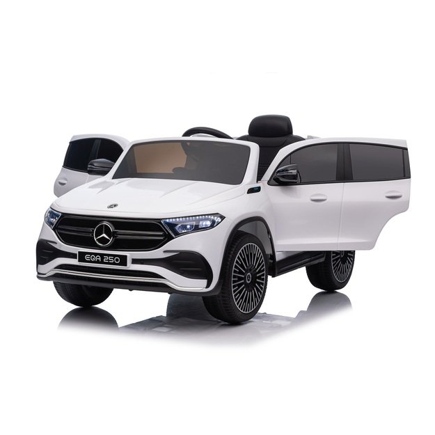 Vienvietis elektrinis džipas vaikams Mercedes Benz EQA 250, baltas