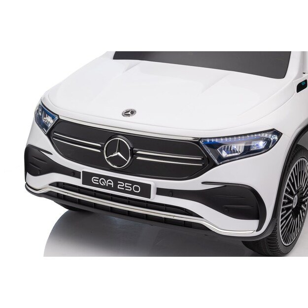 Vienvietis elektrinis džipas vaikams Mercedes Benz EQA 250, baltas