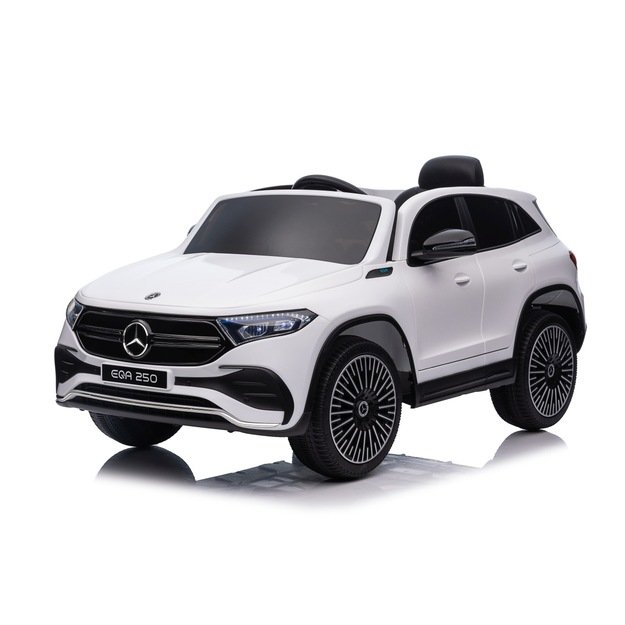 Vienvietis elektrinis džipas vaikams Mercedes Benz EQA 250, baltas