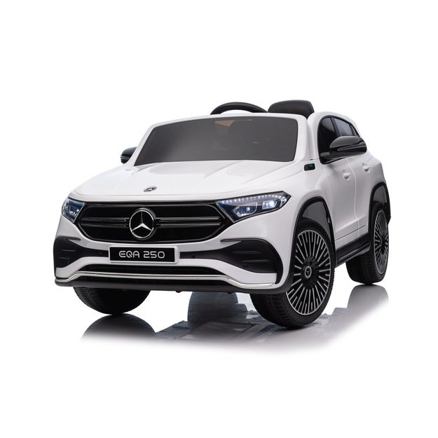 Vienvietis elektrinis džipas vaikams Mercedes Benz EQA 250, baltas