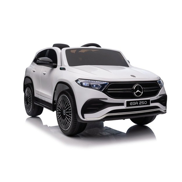 Vienvietis elektrinis džipas vaikams Mercedes Benz EQA 250, baltas