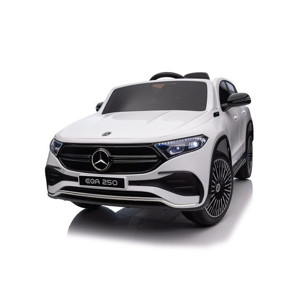 Vienvietis elektrinis džipas vaikams Mercedes Benz EQA 250, baltas