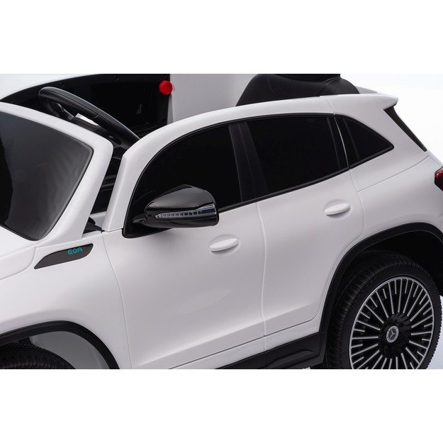 Vienvietis elektrinis džipas vaikams Mercedes Benz EQA 250, baltas