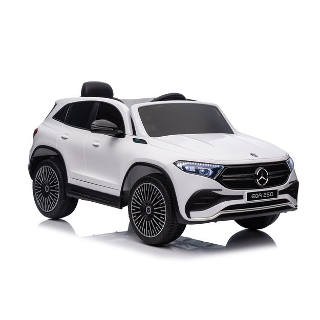 Vienvietis elektrinis džipas vaikams Mercedes Benz EQA 250, baltas