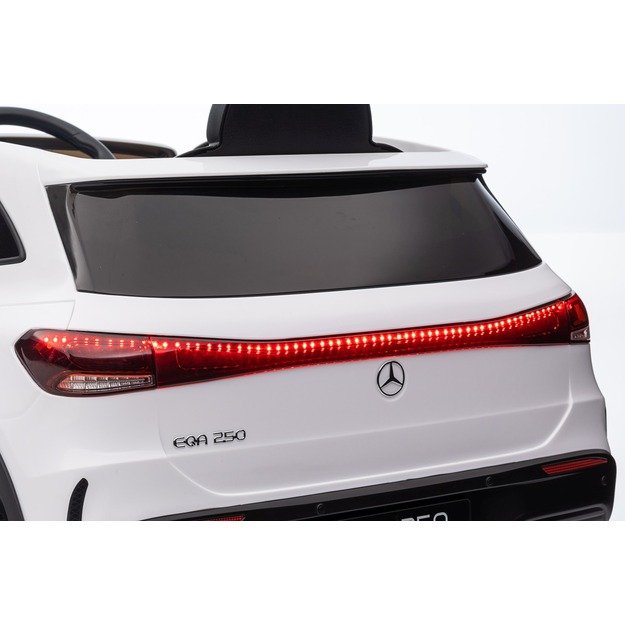 Vienvietis elektrinis džipas vaikams Mercedes Benz EQA 250, baltas