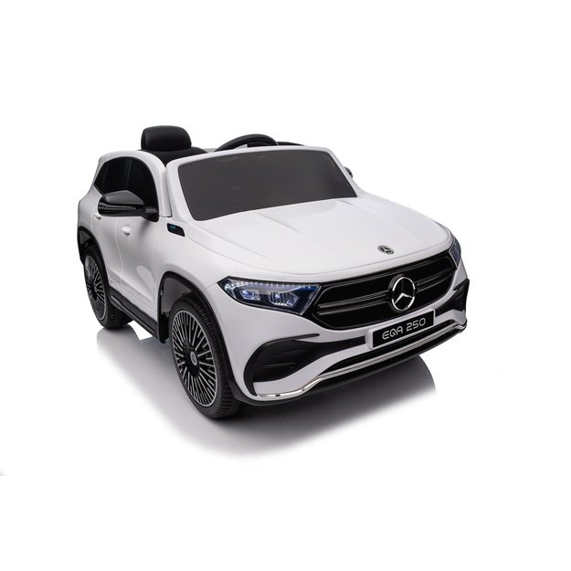 Vienvietis elektrinis džipas vaikams Mercedes Benz EQA 250, baltas