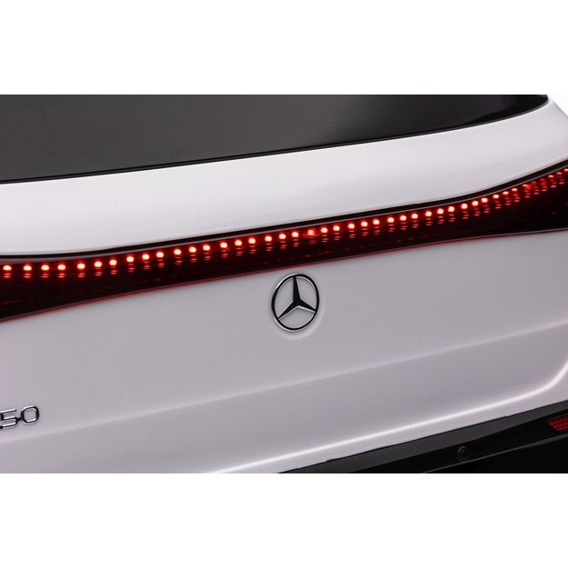 Vienvietis elektrinis džipas vaikams Mercedes Benz EQA 250, baltas