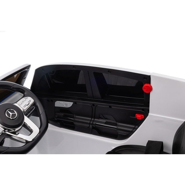 Vienvietis elektrinis džipas vaikams Mercedes Benz EQA 250, baltas