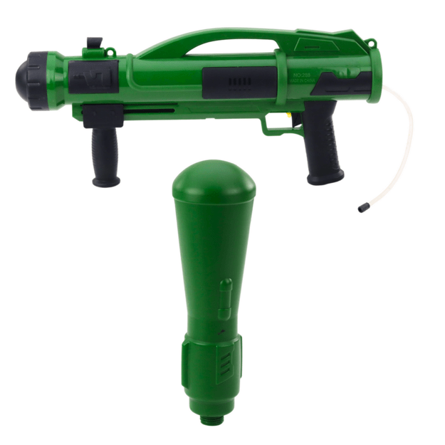 Žaislinis vandens pistoletas „Bazooka“ 1100ml, žalias