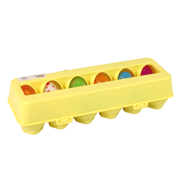 Squishy velykinių kiaušinių rinkinys, 12 dalių