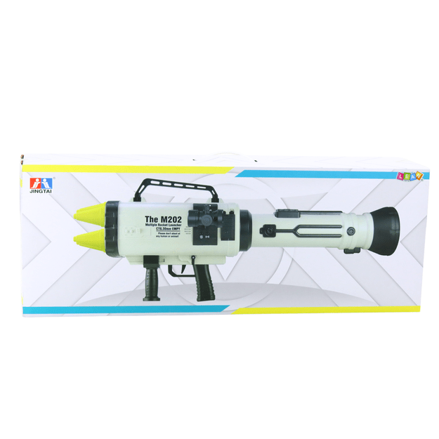 Didelis raketų paleidimo M202 ginklas vaikams su taikiniu 68 cm