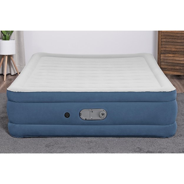 Pripučiamas dvivietis čiužinys 203x152x46cm, Bestway 67624