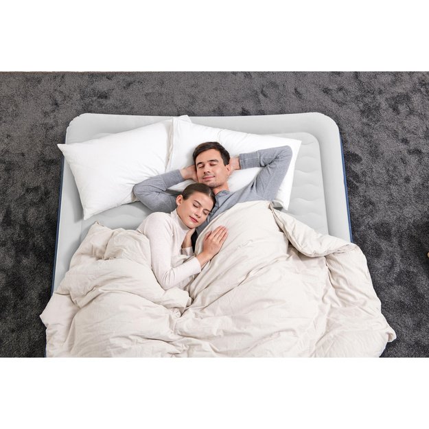 Pripučiamas dvivietis čiužinys 203x152x46cm, Bestway 67624
