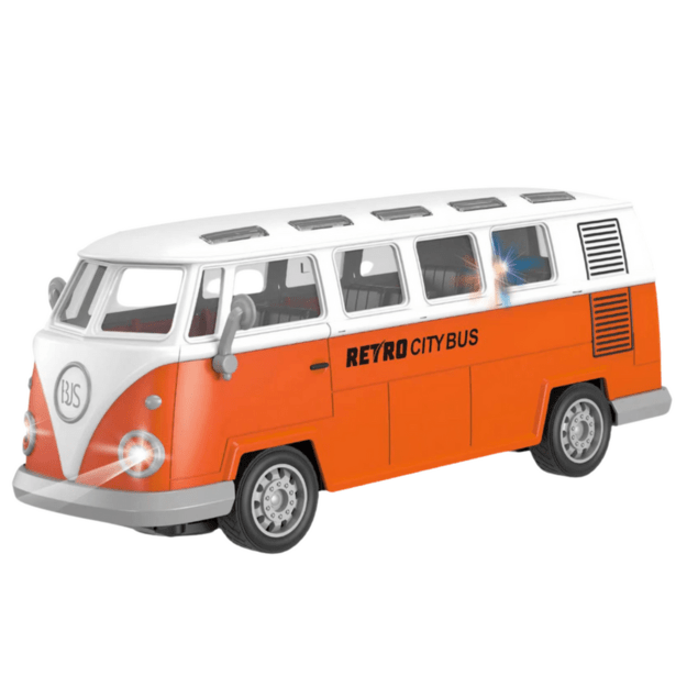 Nuotoliniu būdu valdomas Retro miesto autobusas 1:30 1