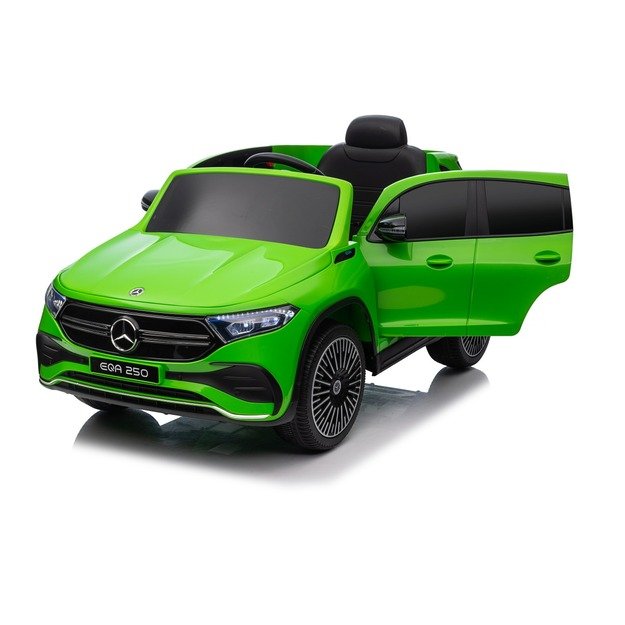 Vienvietis elektrinis džipas vaikams Mercedes Benz EQA 250, žalias
