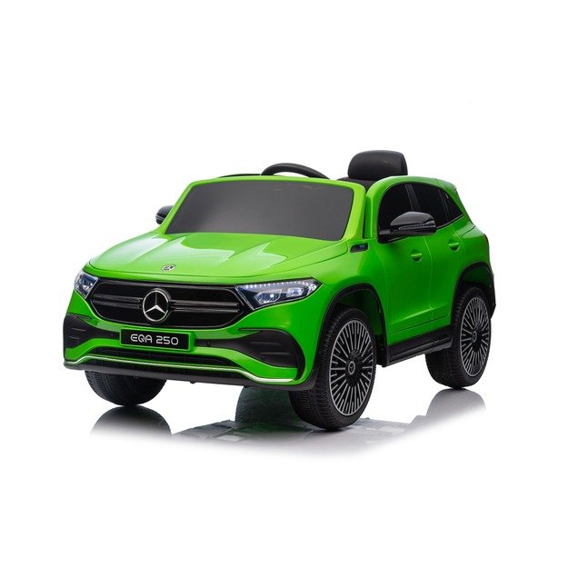 Vienvietis elektrinis džipas vaikams Mercedes Benz EQA 250, žalias