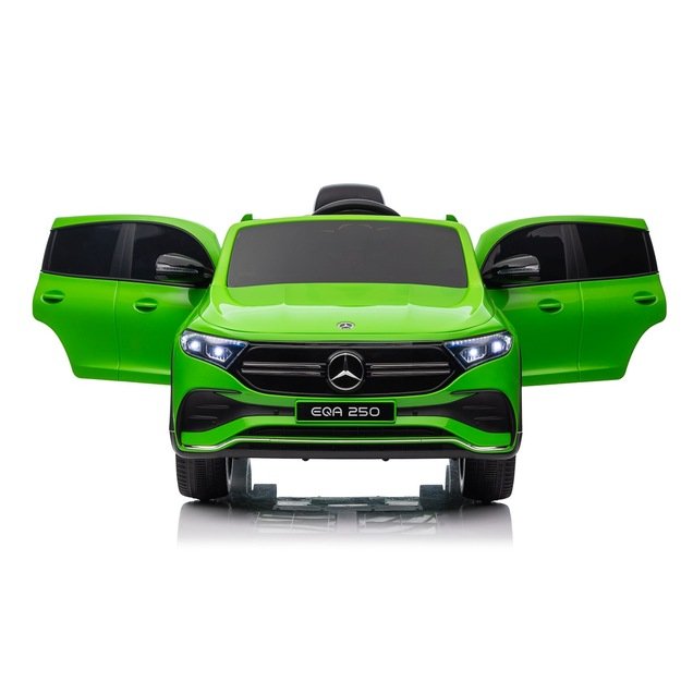 Vienvietis elektrinis džipas vaikams Mercedes Benz EQA 250, žalias
