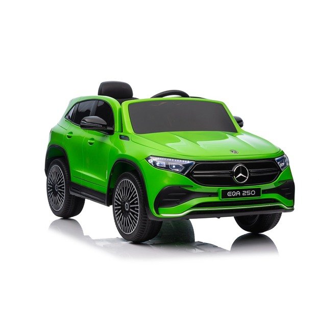 Vienvietis elektrinis džipas vaikams Mercedes Benz EQA 250, žalias