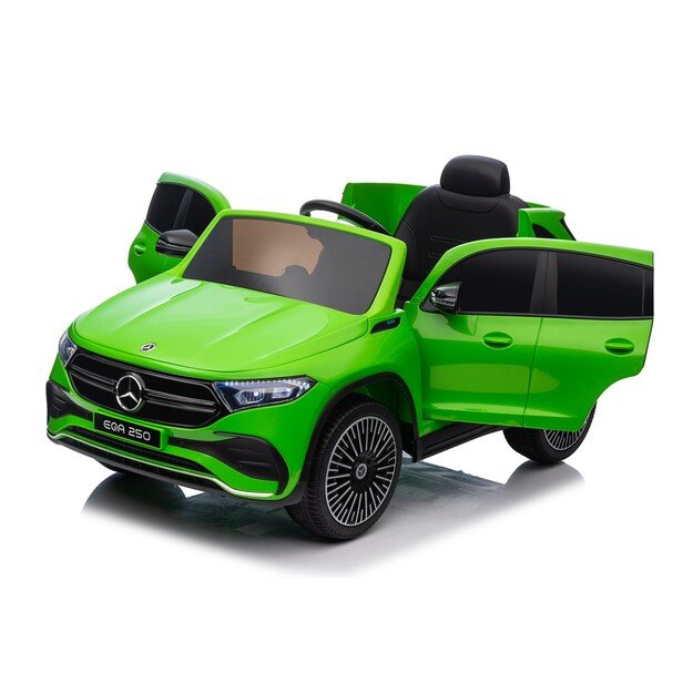 Vienvietis elektrinis džipas vaikams Mercedes Benz EQA 250, žalias
