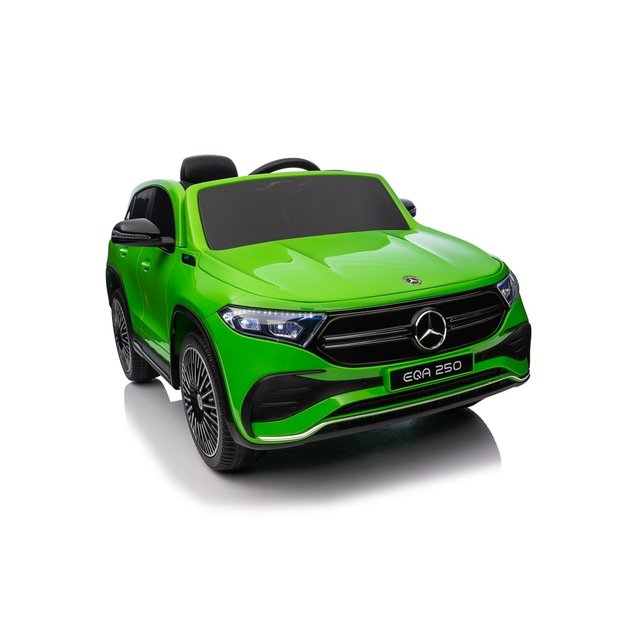 Vienvietis elektrinis džipas vaikams Mercedes Benz EQA 250, žalias