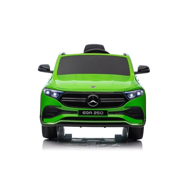 Vienvietis elektrinis džipas vaikams Mercedes Benz EQA 250, žalias