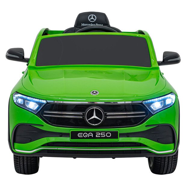 Vienvietis elektrinis džipas vaikams Mercedes Benz EQA 250, žalias