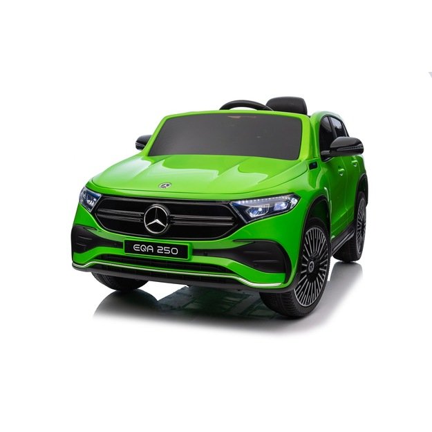 Vienvietis elektrinis džipas vaikams Mercedes Benz EQA 250, žalias