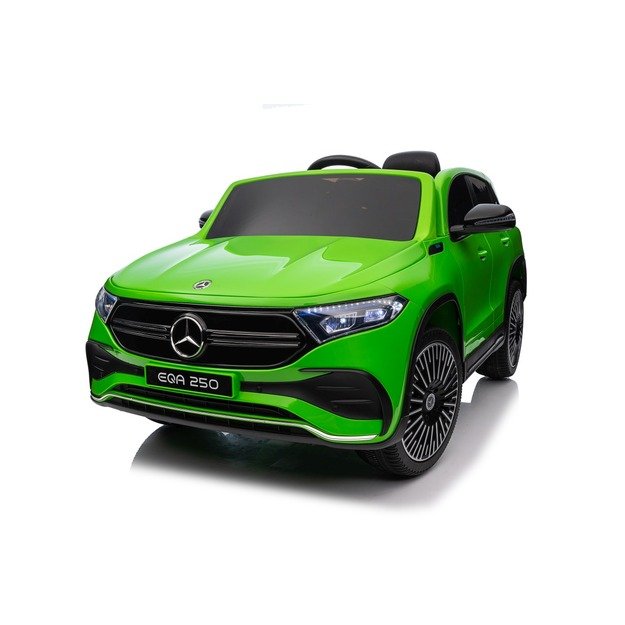 Vienvietis elektrinis džipas vaikams Mercedes Benz EQA 250, žalias