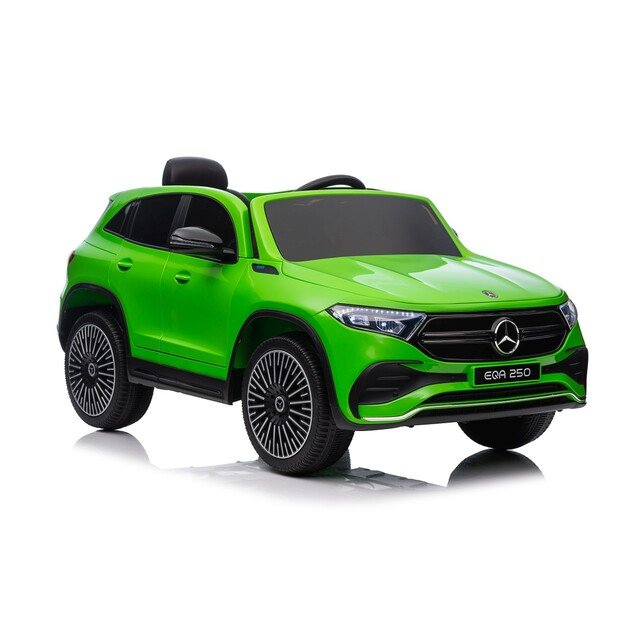 Vienvietis elektrinis džipas vaikams Mercedes Benz EQA 250, žalias