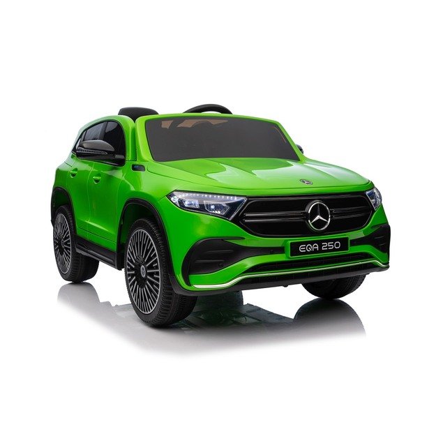 Vienvietis elektrinis džipas vaikams Mercedes Benz EQA 250, žalias
