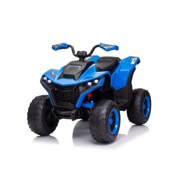Vienvietis elektrinis keturratis vaikams Quad Fast Wheel, mėlynas