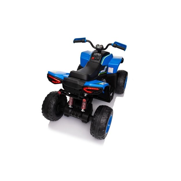 Vienvietis elektrinis keturratis vaikams Quad Fast Wheel, mėlynas