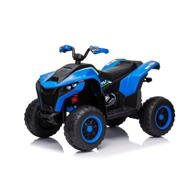 Vienvietis elektrinis keturratis vaikams Quad Fast Wheel, mėlynas