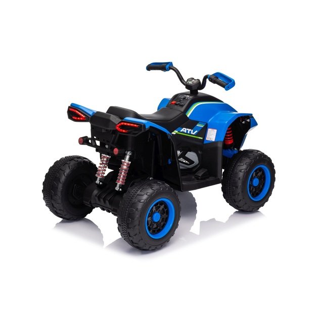 Vienvietis elektrinis keturratis vaikams Quad Fast Wheel, mėlynas