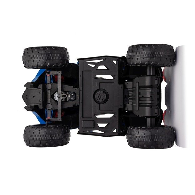 Vienvietis elektrinis keturratis vaikams Quad Fast Wheel, mėlynas