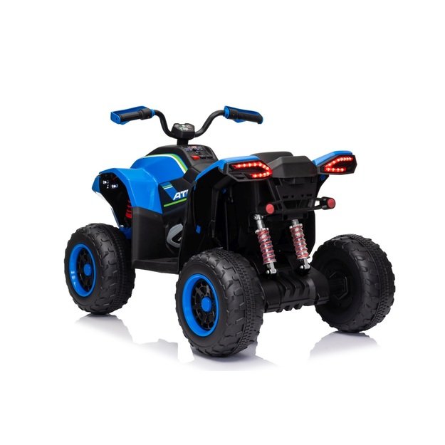 Vienvietis elektrinis keturratis vaikams Quad Fast Wheel, mėlynas