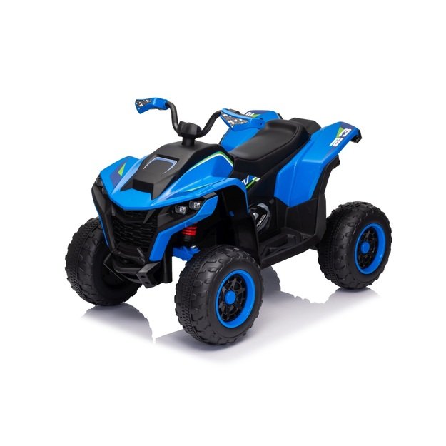 Vienvietis elektrinis keturratis vaikams Quad Fast Wheel, mėlynas