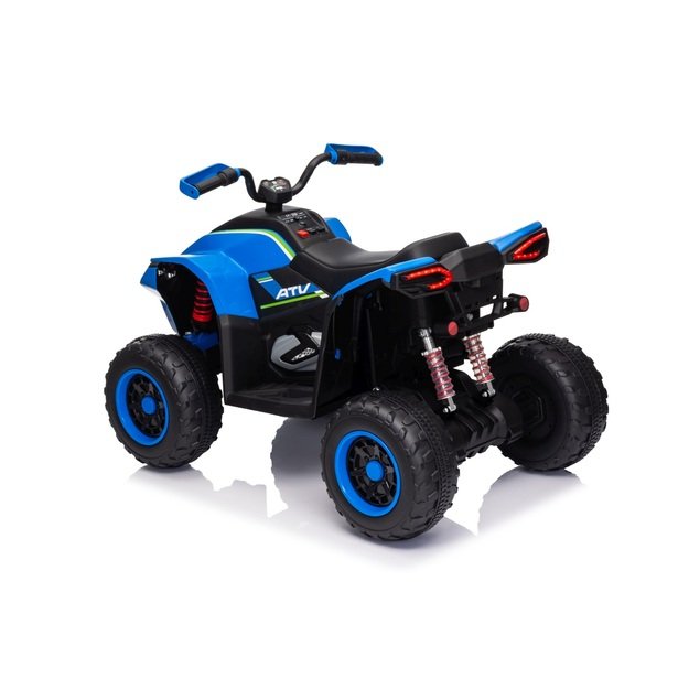 Vienvietis elektrinis keturratis vaikams Quad Fast Wheel, mėlynas