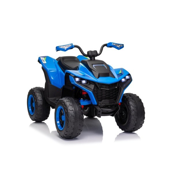 Vienvietis elektrinis keturratis vaikams Quad Fast Wheel, mėlynas