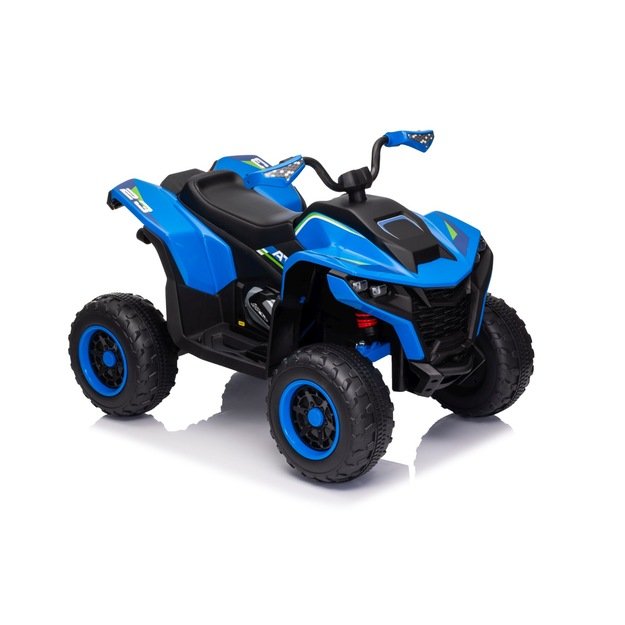 Vienvietis elektrinis keturratis vaikams Quad Fast Wheel, mėlynas