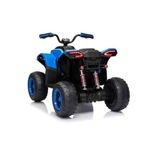 Vienvietis elektrinis keturratis vaikams Quad Fast Wheel, mėlynas