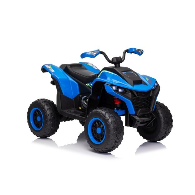 Vienvietis elektrinis keturratis vaikams Quad Fast Wheel, mėlynas