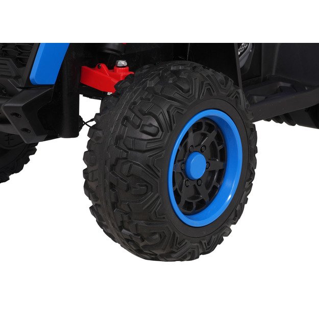 Vienvietis elektrinis keturratis vaikams Quad Fast Wheel, mėlynas