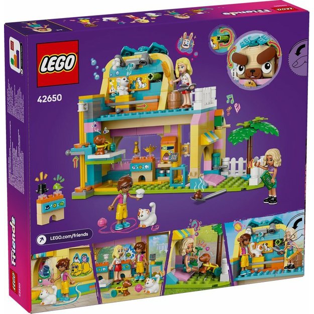 Konstruktorius vaikams „Augintinių aksesuarų parduotuvė“ LEGO® Friends 42650 