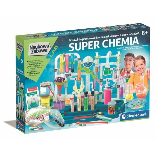 Moksliniai eksperimentai vaikams „Super chemija“ 50805
