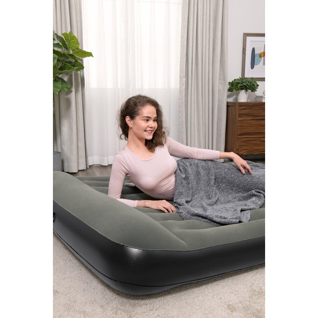 Pripučiamas dvivietis čiužinys 203x152x30cm, Bestway 67682