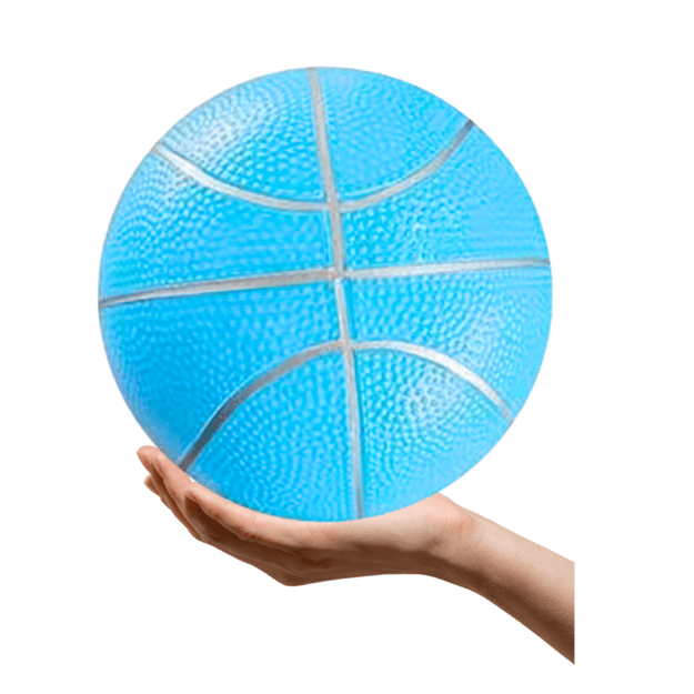 Krepšinio kamuolys 20 cm, mėlynas