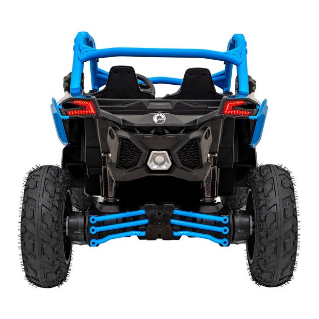 Dvivietis bagis Can-am Maverick Turbo RR STRONG, mėlynas