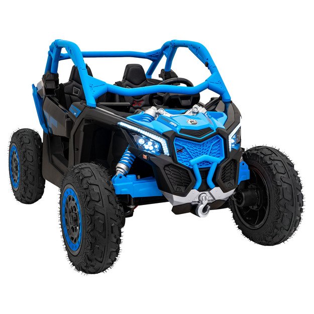 Dvivietis bagis Can-am Maverick Turbo RR STRONG, mėlynas